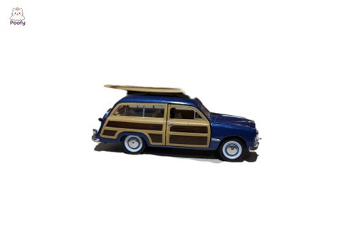ماشین فلزی مدل کینزمارت مدل 1949 ford woody wagon