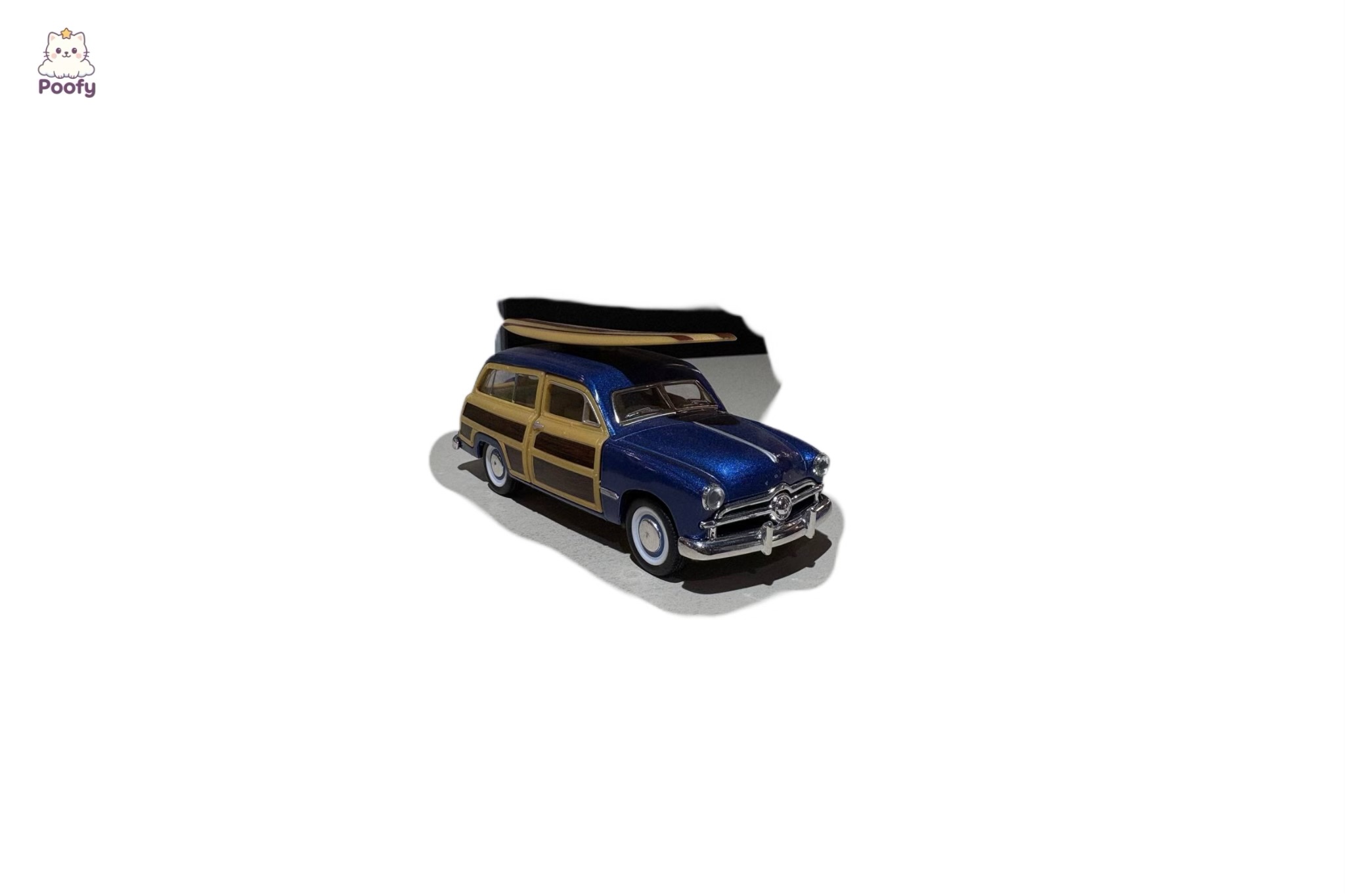 ماشین فلزی مدل کینزمارت مدل 1949 ford woody wagon