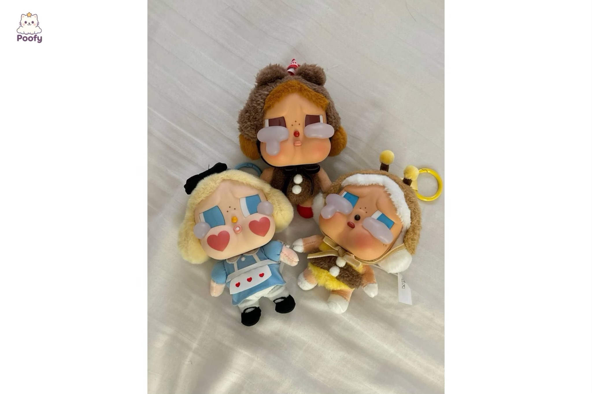 عروسک کرای بیبی اورجینال برند پاپ مارت | Cry Babies Keychain Pop Mart