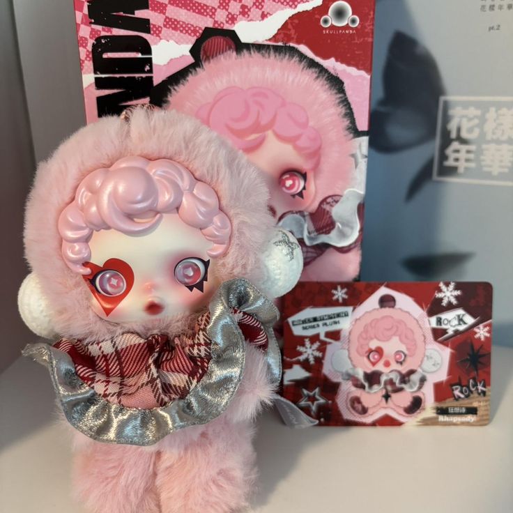 عروسک اِسکول پاندا اورجینال پاپ مارت | Skullpanda Original Pop Mart Blind Box