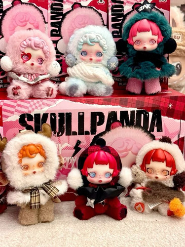 عروسک اِسکول پاندا اورجینال پاپ مارت | Skullpanda Original Pop Mart Blind Box