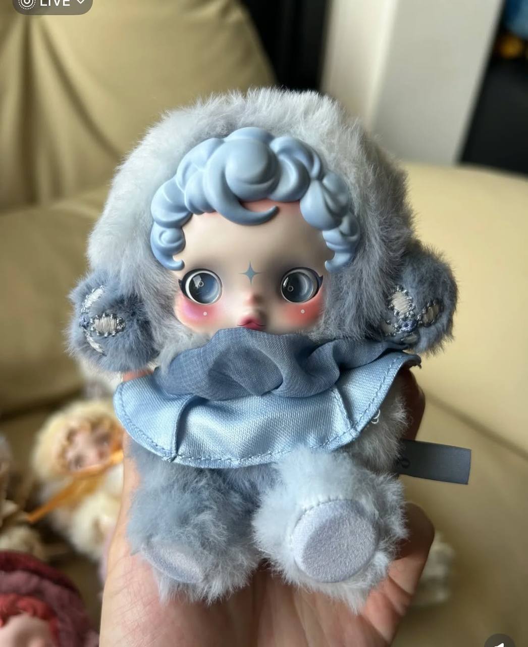 خرید اسکول پاندا آویز پولیشی مدل طلوع Dawn | Skullpanda L'impressionnisme Plush Pendant اورجینال پاپ مارت