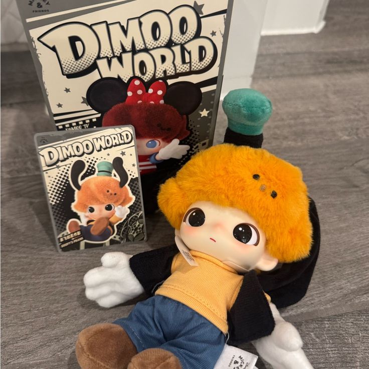 عروسک Dimo World برند پاپ مارت اورجینال (دیمو ورد)